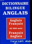 Dictionnaire de poche anglais