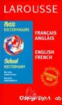 Petit dictionnaire français-anglais, anglais-français