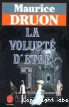 La volupté d'être