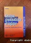 Analyse grammaticale et logique