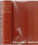 Dictionnaire Latin-Français