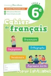 Cahier de français 6è